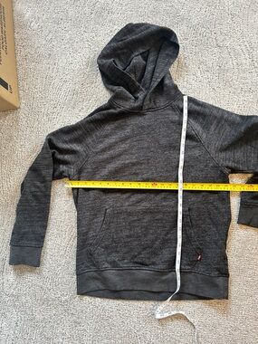 Levi's Gray Heather Relaxed Hoodie